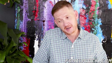 Attractive hottie Kyle Michaels banged by stepfather Brody Kayman