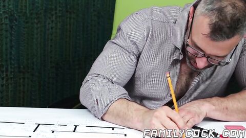 Hung DILF Cole Connor plows his attractive stepson Skylar Finchh