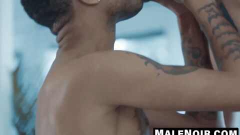 MaleNoir.com - Masseuse Dante's back rub leads to intense anal session