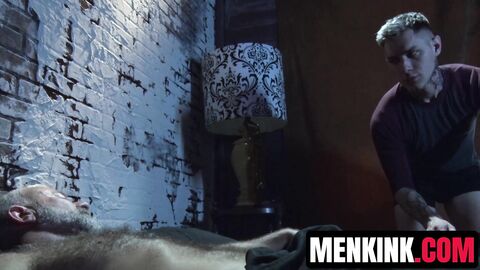 Zak Bishop seduces stepdad Lance Charger to ravage his asshole