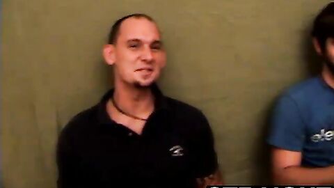 Naughty teen babe enjoys being plowed by two horny dudes