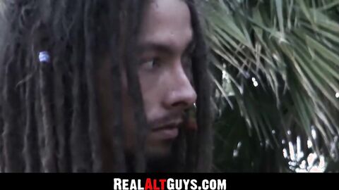 RealAltGuys.com - Stranded stud jerks off intensely while alone on an isolated island