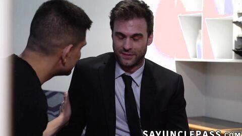 Alex Montenegro and Jimmy T got their ass fucked by their stepdads