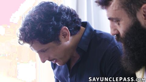 Rocky Vallarta helps Markus Kage release juices with their stepdads