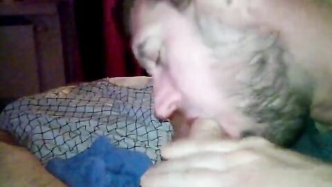 Big-Cock Twink Deep Throats His Buddy Twice