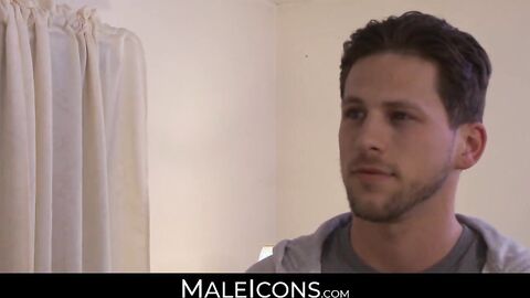 MaleIcons.com - Alex Chandler's encounter with Roman's cock after an argument