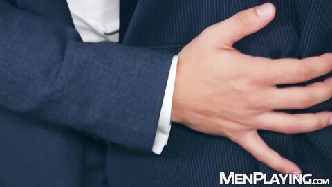 Latino Diego Reyes and Jonathan Miranda mutually breed raw and deep