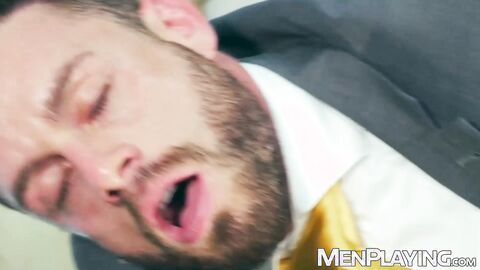 Dominant Apolo Adri plows deep into his employee Manuel Reyes