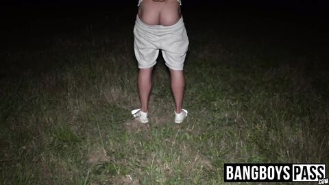 Extremely horny fuck stud wants me to anal hammer him outdoors