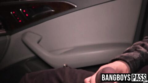 This bearded blowjob master sucks my dick until I jizz in front of him