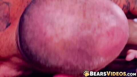 Hunk Sean Knight fucks hairy daddy Scotty Rage ass MERCILESSLY