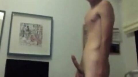 Cute Twink's Sexy Webcam Handjob