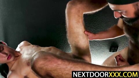 NextDoorXXX.com - Mason Lear breeds blindfolded Elliot Finn on jockstrap
