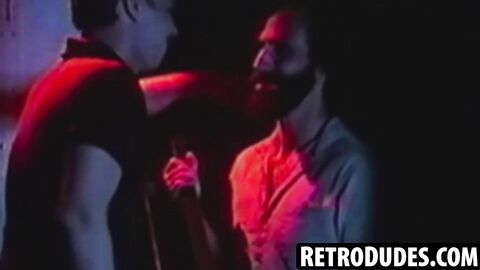 RetroDudes.com - Cock hungry homos John Steele and Bud Wallace get drenched in cum