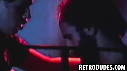 RetroDudes.com - Cock hungry homos John Steele and Bud Wallace get drenched in cum