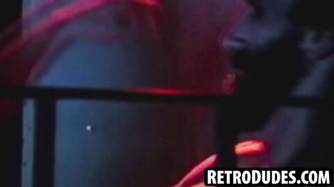 RetroDudes.com - Cock hungry homos John Steele and Bud Wallace get drenched in cum