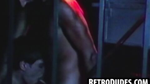 RetroDudes.com - Cock hungry homos John Steele and Bud Wallace get drenched in cum