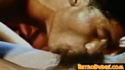 RetroDudes.com - Vintage muscle gays enjoy deepthroat sucking and ass fucking raw