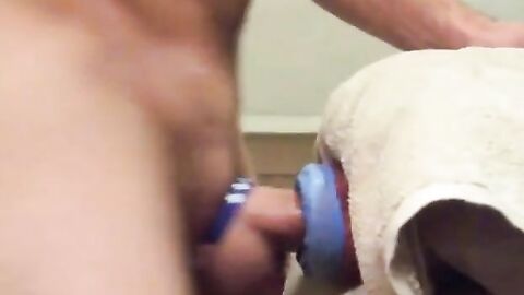 Hunk Humps Pillow to Hands-Free Orgasm