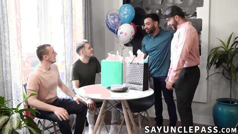 William Moore and Mateo Torres celebrates double birthday trade