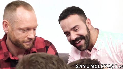 Horny Marco Bianchi asks twink Edward Terrant to be his Valentine