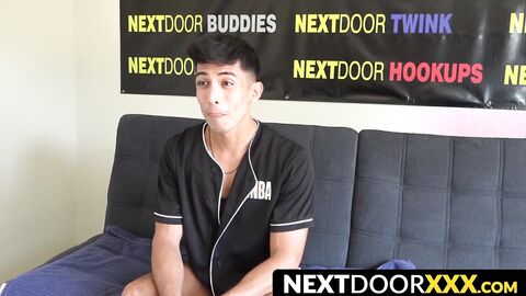 NextDoorXXX.com - Xavier Cole strokes his cock after sharing his sexual desires