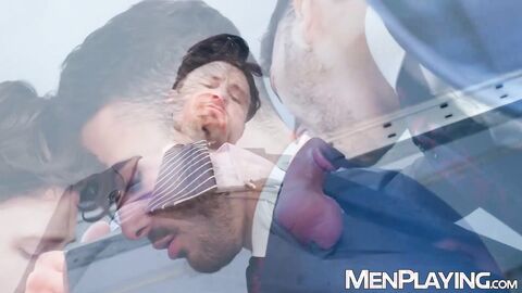 Boss Drew Dixon bends Pol Prince over for intense punishment