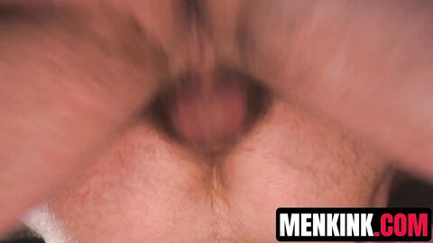 Submissive pup Riley Landon worships his master Alpha Wolfe