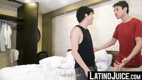 I strike Fernando Ragels ass with my thick rod as a punishment for not paying rent