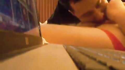 Room Service Catches a Str8 Daddy