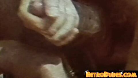 RetroDudes.com - Retro muscle jocks enjoy hardcore raw dick riding after deepthroat