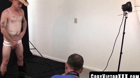 CodyVictorXXX.com - Horny bottom ass filled with hot cum by kinky photographer wild