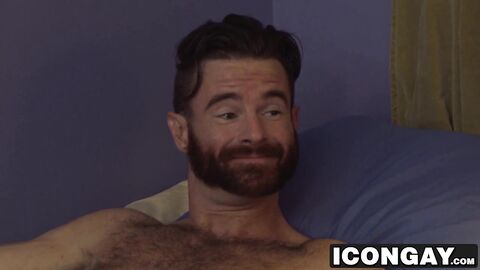 Daddy Brendan Patrick plays with young twink Troy Accola