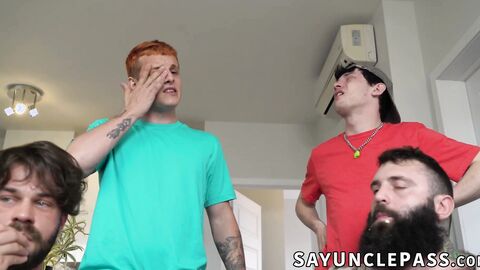 Edward Terrant and Harvey Sid receives a naughty way of saying thanks