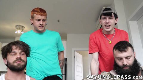 Edward Terrant and Harvey Sid receives a naughty way of saying thanks