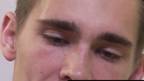 MilitaryHunk.com - Horny gay military guy tugging his massive cock with vigor