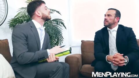 Manuel Reyes submits to deep anal pounding by Nicholas Bardem