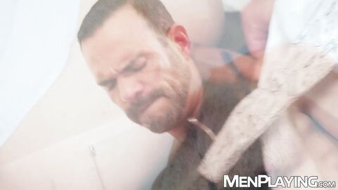 Manuel Reyes submits to deep anal pounding by Nicholas Bardem