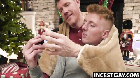 IncestGay.com - Richie Wolf's ass drilled and fingered by stepdaddy