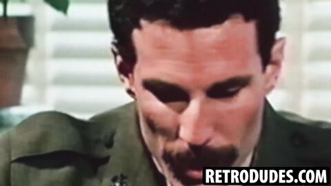 RetroDudes.com - Mature dudes Clay Russell and Joe Gage swap intense blowjobs with pa