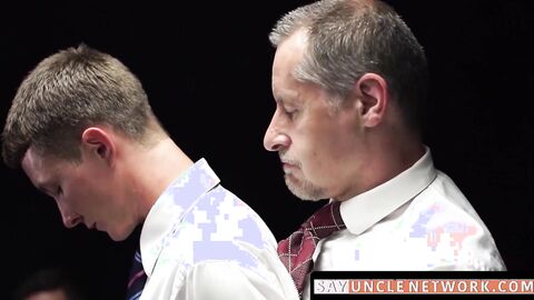 SayUncleNetwork.com - Smooth twink gets passionate handjobs from Mormon elders till h