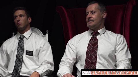 SayUncleNetwork.com - Smooth twink gets passionate handjobs from Mormon elders till h