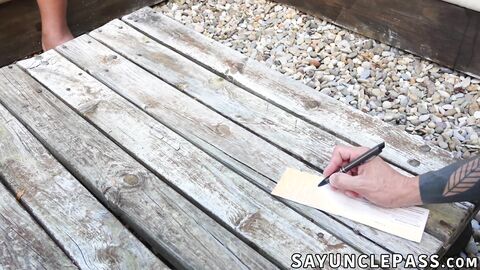 Hunky Johnny Viper helps his friend Nath Latrel in return for sex