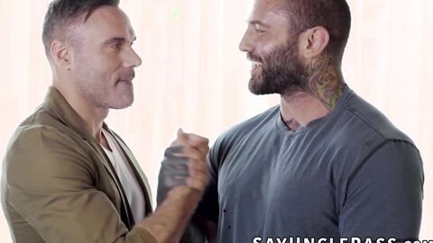 Manuel Skye and Markus Kage traded attention for their stepsons