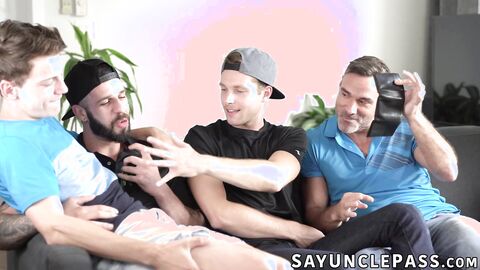 Benjamin Blue and Edward Terrant is eager to please their stepdads