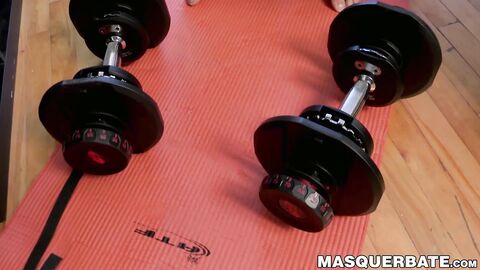 Charismatic hunk Brad has a powerful tool that emits hot cum