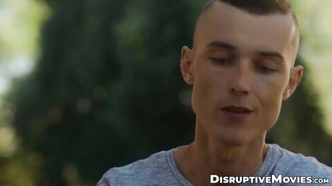 Hoss Kado watches Kam Stone barebacks his hunk professor Bruce Jones