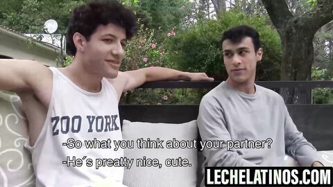 LecheLatinos.com - I let tattooed Ayun jerk and swallow my giant penis