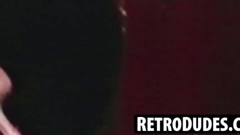 RetroDudes.com - Watch retro stud Joe Gage stroke his massive dick with another horny