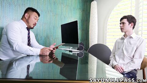 Dakota Lovell flaunts his extra qualification and sucks Zen Goken cock